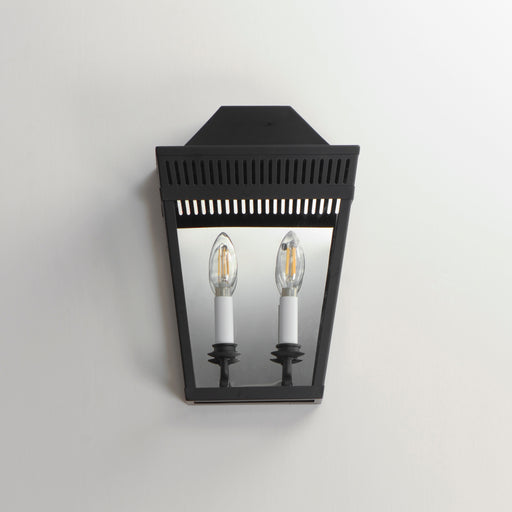 Maxim 30593CLBK Oxford Outdoor 2 Light Wall Sconce | Black