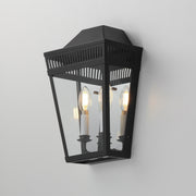 Maxim 30593CLBK Oxford Outdoor 2 Light Wall Sconce | Black