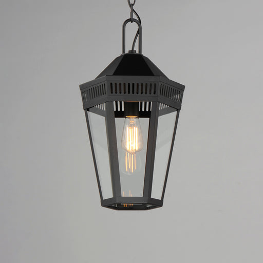 Maxim 30596CLBK Oxford Outdoor 1 Light Pendant | Black