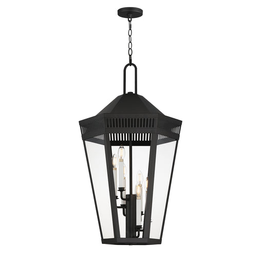 Maxim 30598CLBK Oxford Outdoor 6 Light Pendant | Black