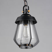 Maxim 30621CDBKAB Mariner Medium Outdoor Pendant | Black / Antique Brass
