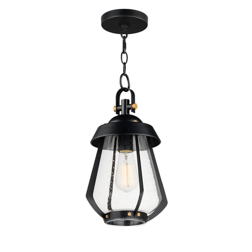Maxim 30621CDBKAB Mariner Medium Outdoor Pendant | Black / Antique Brass