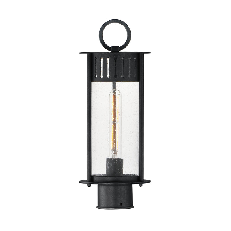 Maxim 30630CDBKP Windsor 1 Light Outdoor Post | Black Patina