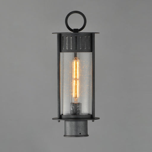 Maxim 30630CDBKP Windsor 1 Light Outdoor Post | Black Patina
