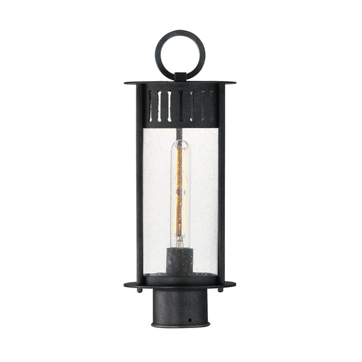 Maxim 30630CDBKP Windsor 1 Light Outdoor Post | Black Patina