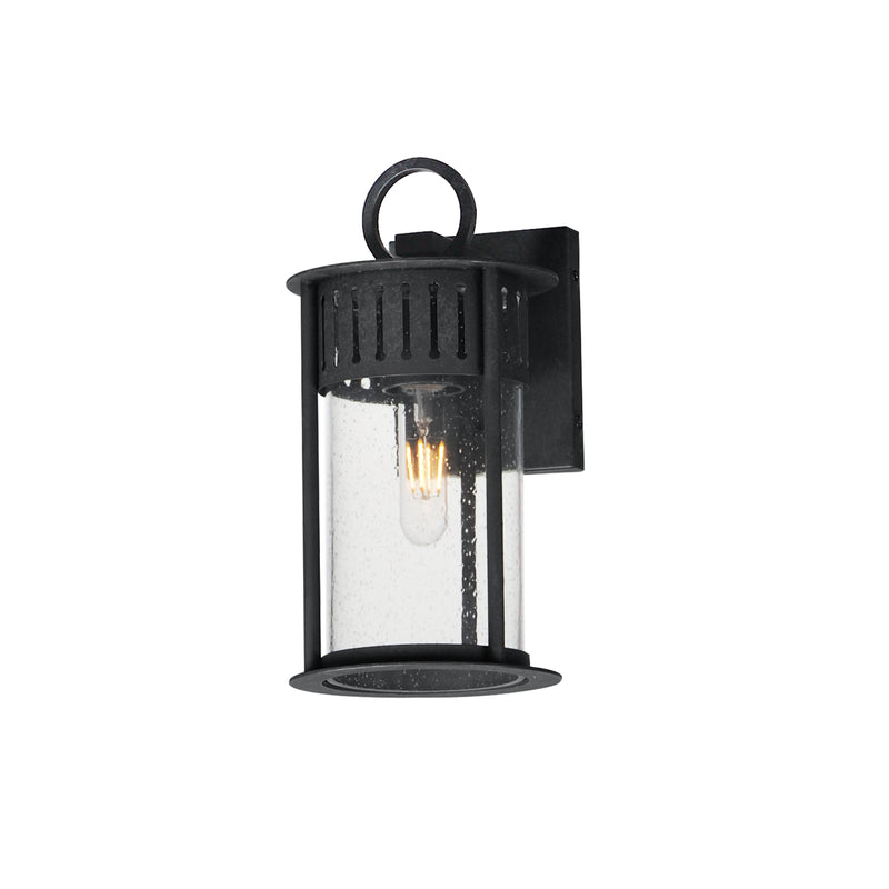 Maxim 30631CDBKP Windsor 1 Light Small Outdoor Wall Sconce | Black Patina