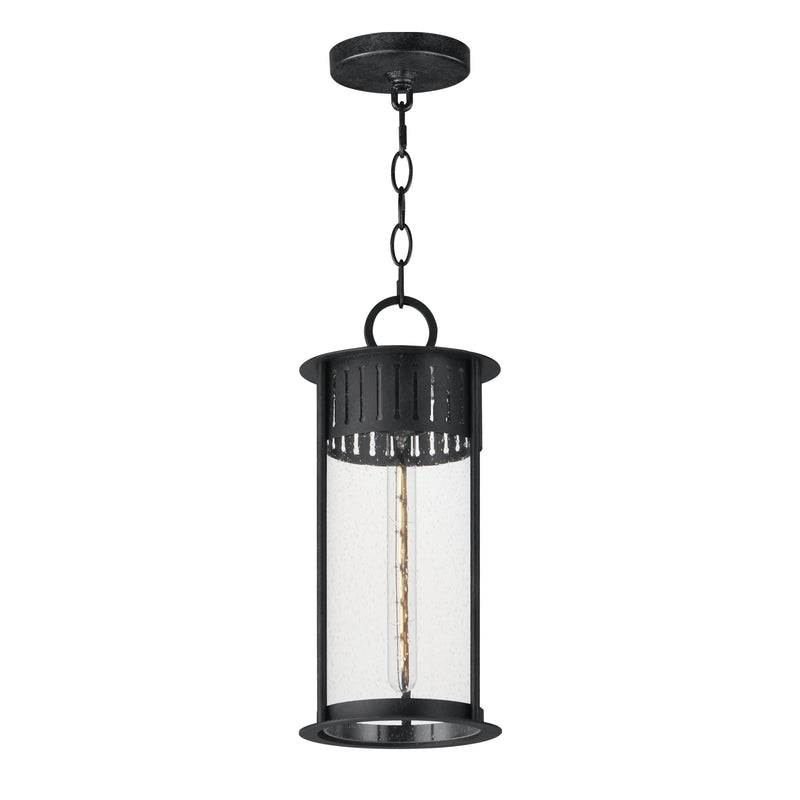 Maxim 30636CDBKP Windsor 1 Light Outdoor Pendant | Black Patina