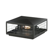 Maxim 30690CLBK Magnus 2 Light Deck Lantern | Black