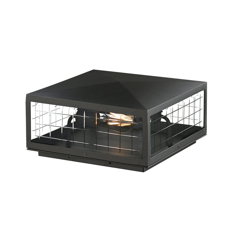 Maxim 30690CLBK Magnus 2 Light Deck Lantern | Black