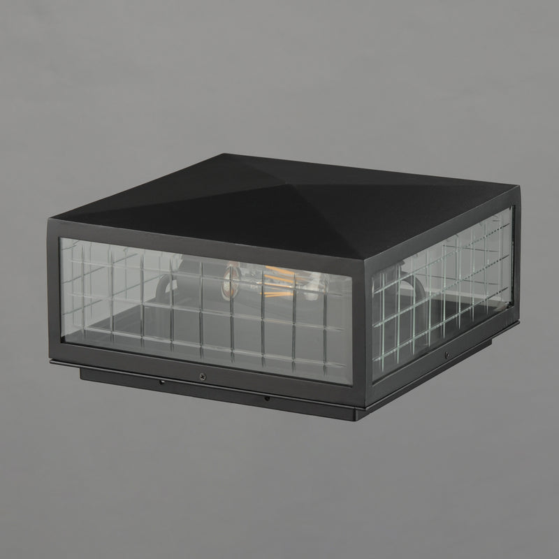 Maxim 30690CLBK Magnus 2 Light Deck Lantern | Black
