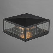 Maxim 30690CLBK Magnus 2 Light Deck Lantern | Black