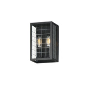 Maxim 30691CLBK Magnus 2 Light Pocket Sconce | Black