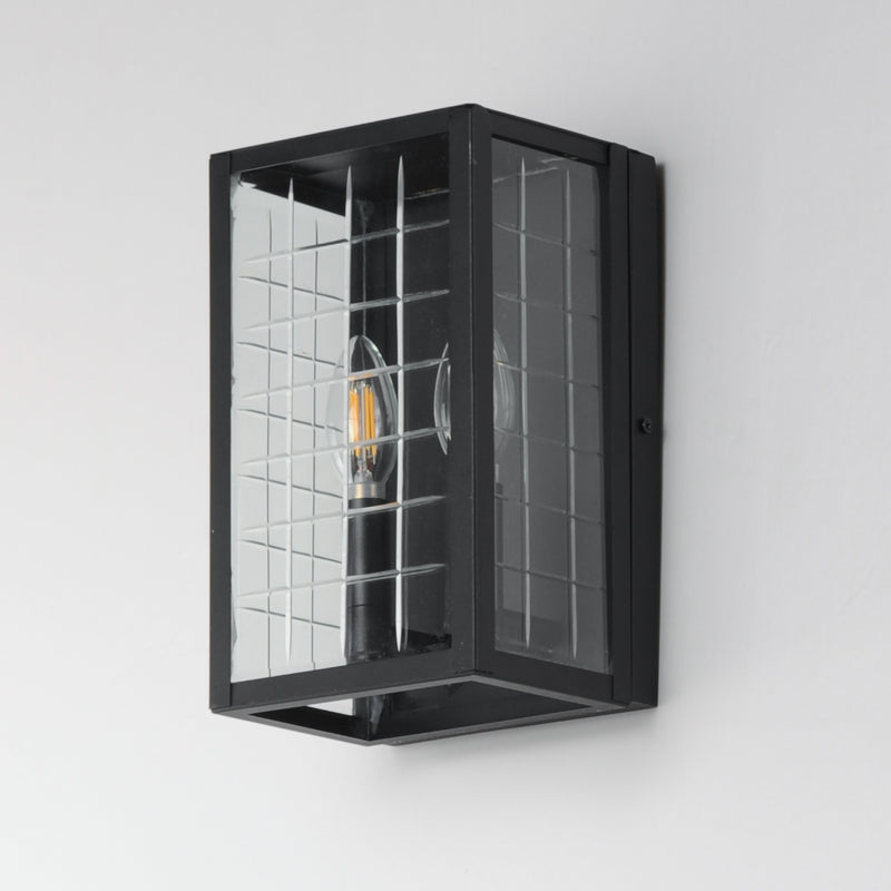 Maxim 30691CLBK Magnus 2 Light Pocket Sconce | Black