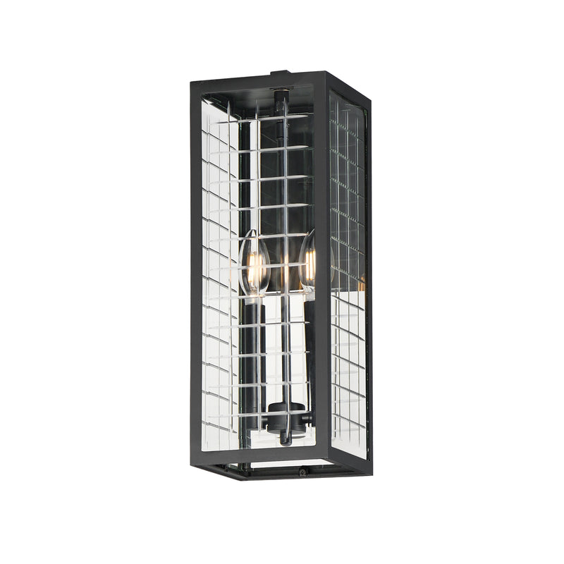 Maxim 30693CLBK Magnus 2 Light Outdoor Wall Sconce | Black