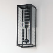 Maxim 30693CLBK Magnus 2 Light Outdoor Wall Sconce | Black