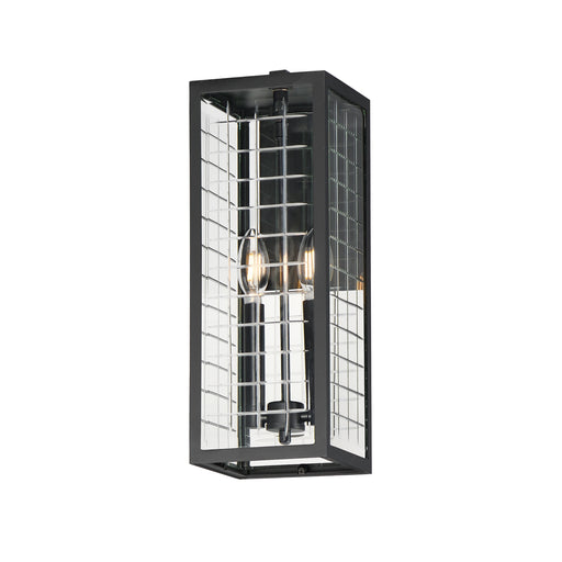 Maxim 30693CLBK Magnus 2 Light Outdoor Wall Sconce | Black