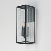 Maxim 30694CLBK Magnus 3 Light Outdoor Wall Sconce | Black