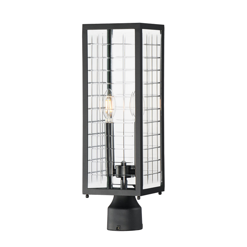 Maxim 30699CLBK Magnus Outdoor Post Lantern | Black