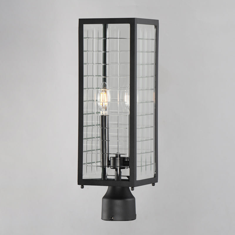Maxim 30699CLBK Magnus Outdoor Post Lantern | Black