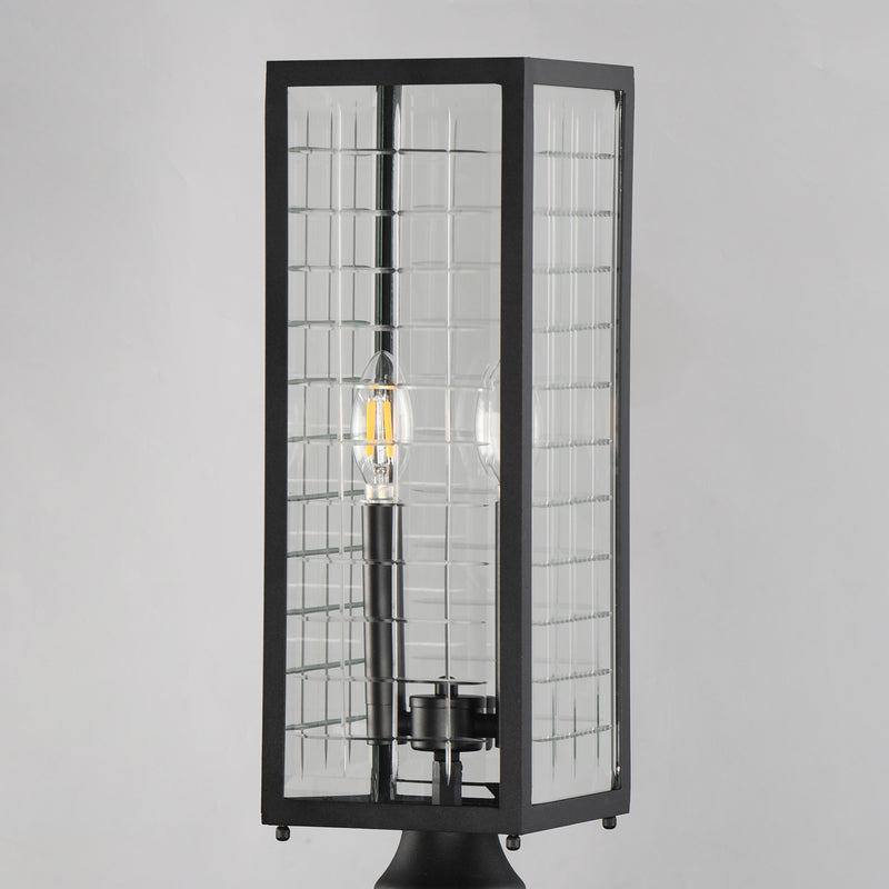 Maxim 30699CLBK Magnus Outdoor Post Lantern | Black