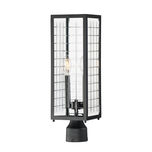 Maxim 30699CLBK Magnus Outdoor Post Lantern | Black