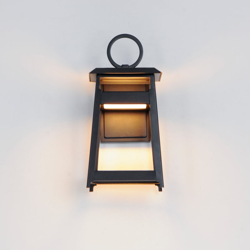 Maxim 30742BK Pagoda LED Outdoor Sconce | Black