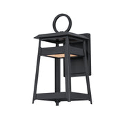 Maxim 30742BK Pagoda LED Outdoor Sconce | Black