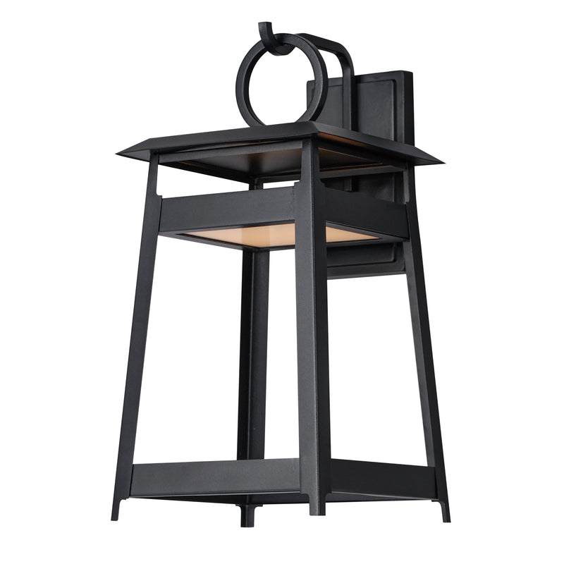 Maxim 30746BK Pagoda Large LED Outdoor Sconce | Black