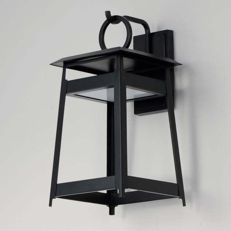 Maxim 30746BK Pagoda Large LED Outdoor Sconce | Black