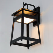 Maxim 30746BK Pagoda Large LED Outdoor Sconce | Black