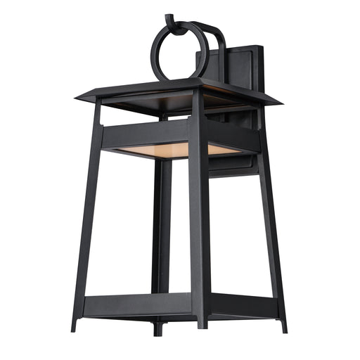 Maxim 30746BK Pagoda Large LED Outdoor Sconce | Black