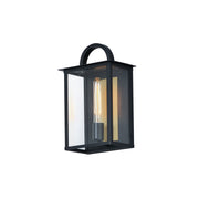 Maxim 30752CLBK Manchester 1 Light Outdoor Wall Sconce | Black