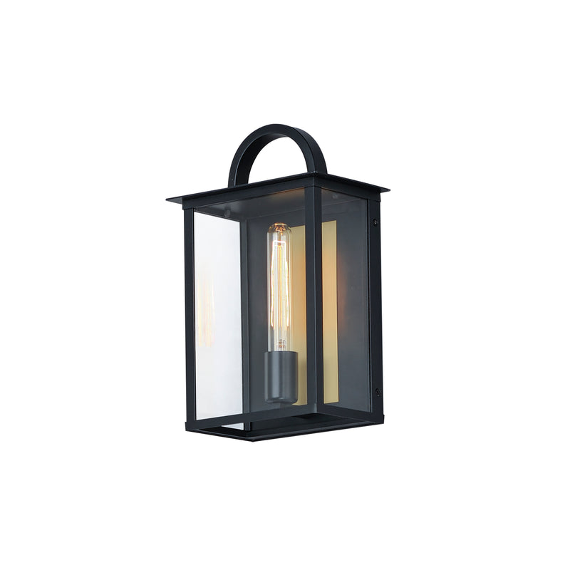 Maxim 30752CLBK Manchester 1 Light Outdoor Wall Sconce | Black