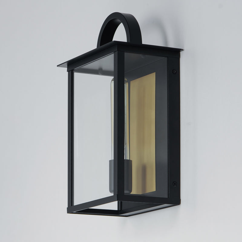 Maxim 30752CLBK Manchester 1 Light Outdoor Wall Sconce | Black