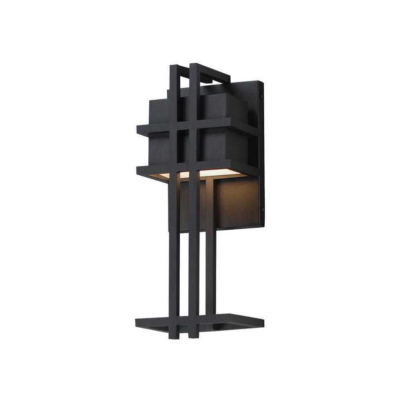 Maxim 30772BK Prairie 13" LED Outdoor Wall Sconce | Black