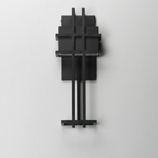 Maxim 30774BK Prairie 17" LED Outdoor Wall Sconce | Black