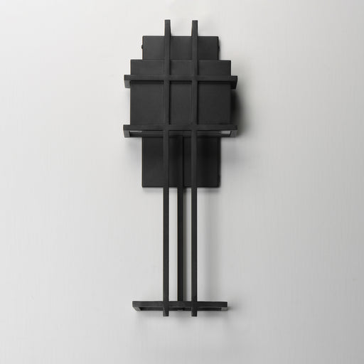 Maxim 30776BK Prairie 21" LED Outdoor Wall Sconce | Black