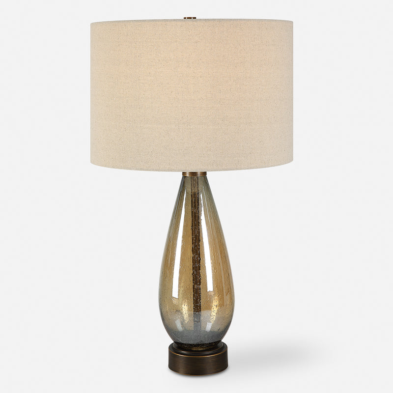 Uttermost Baltic Teardrop Glass Table Lamp - ALCOVE LIGHTING