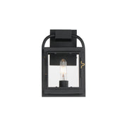 Maxim 30801CLBK Bonham Small Outdoor Wall Sconce | Black