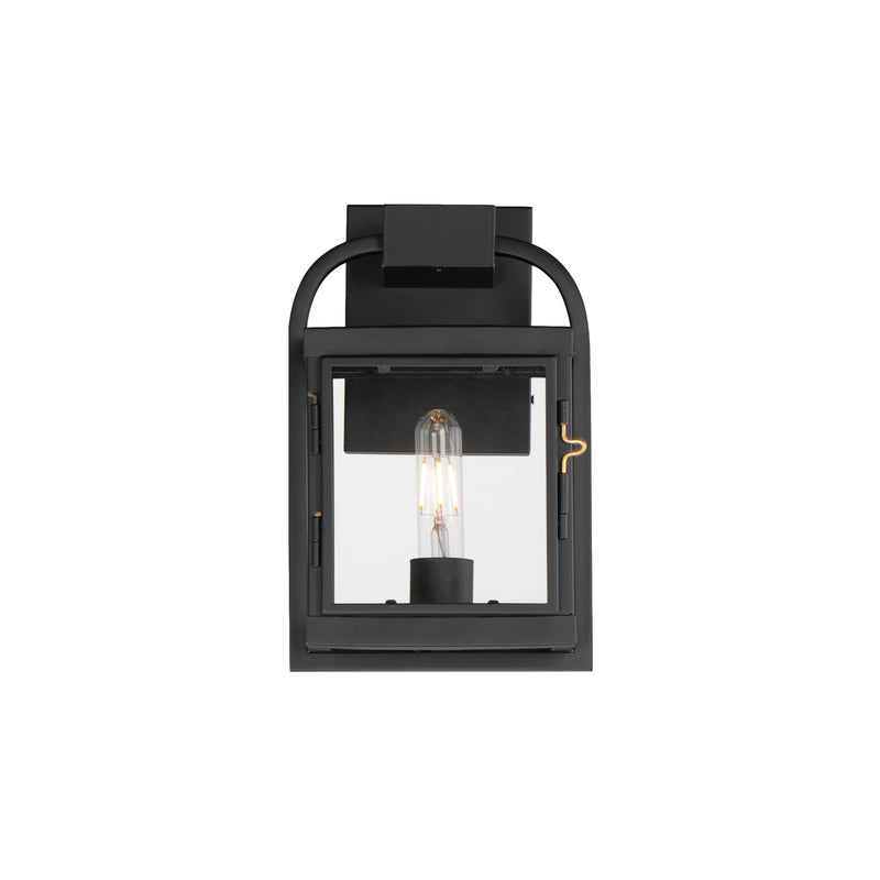 Maxim 30801CLBK Bonham Small Outdoor Wall Sconce | Black