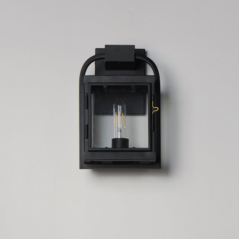 Maxim 30801CLBK Bonham Small Outdoor Wall Sconce | Black