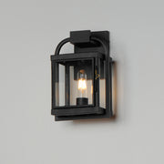 Maxim 30801CLBK Bonham Small Outdoor Wall Sconce | Black