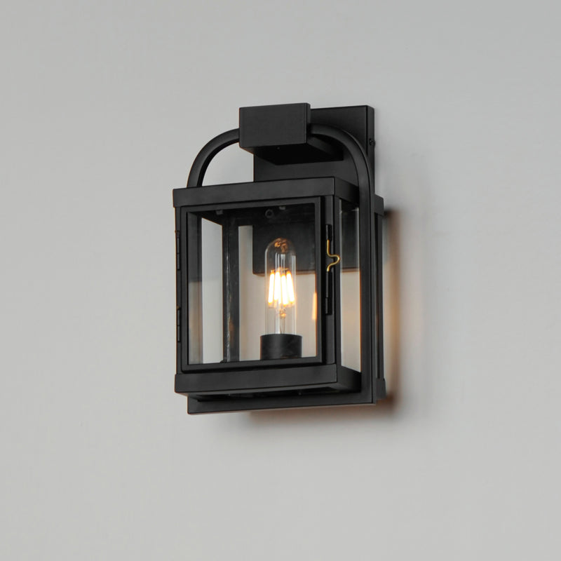 Maxim 30801CLBK Bonham Small Outdoor Wall Sconce | Black