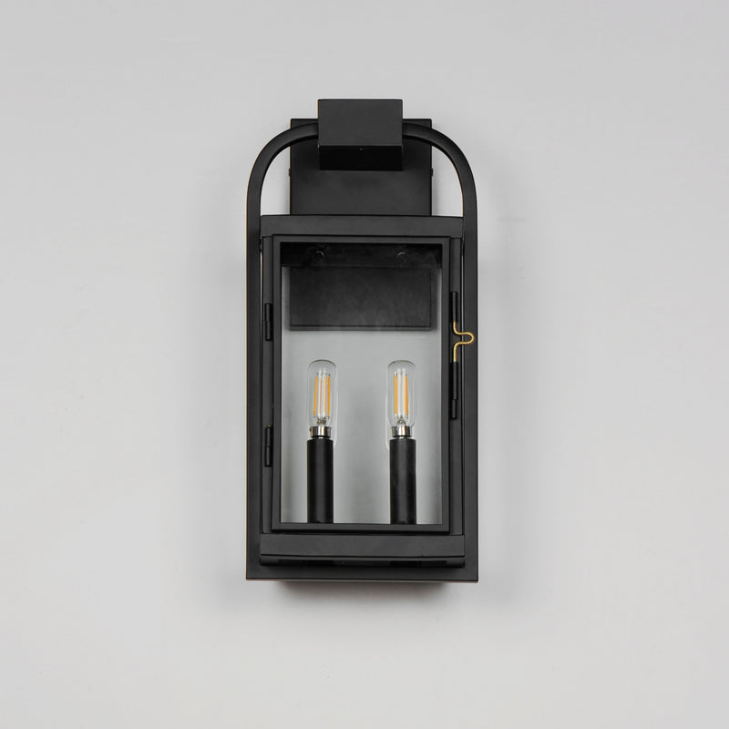 Maxim 30802CLBK Bonham Outdoor Wall Sconce | Black