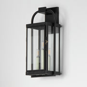 Maxim 30804CLBK Bonham Large Outdoor Wall Sconce | Black