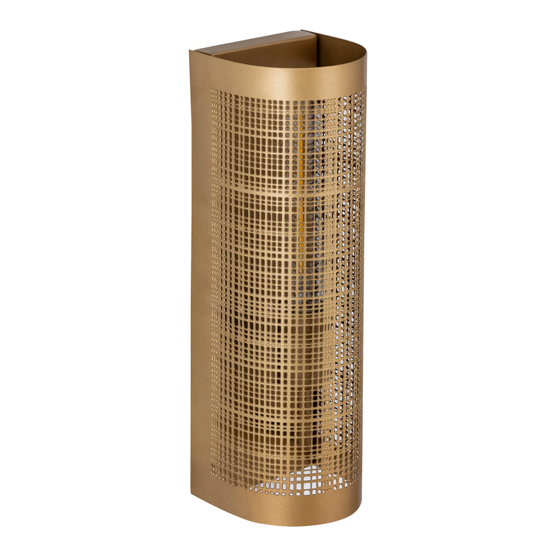 Maxim 31220GLD Hatcher 1 Light Wall Sconce | Gold