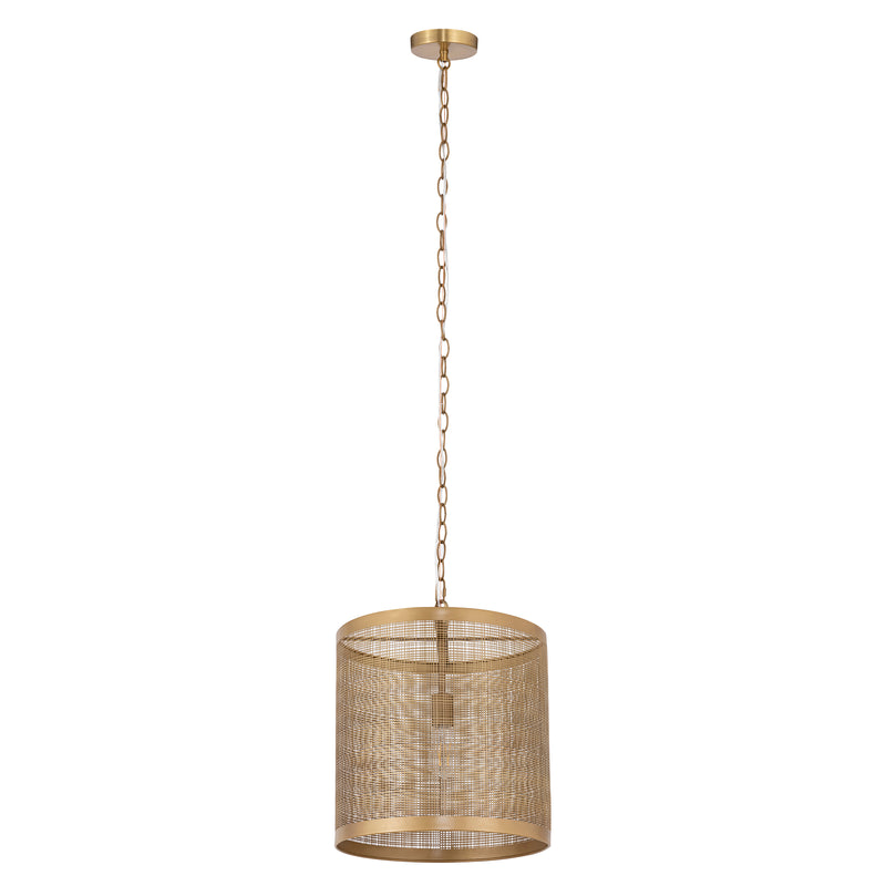 Maxim 31222GLD Hatcher 15" Single Pendant | Gold