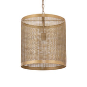 Maxim 31222GLD Hatcher 15" Single Pendant | Gold