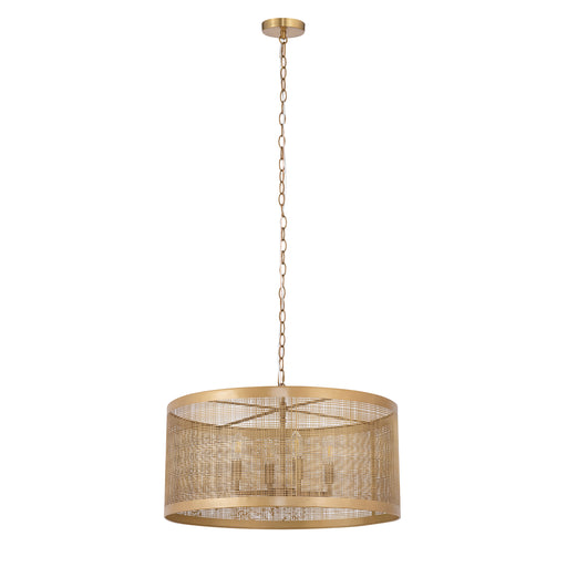 Maxim 31224GLD Hatcher 24" 4 Light Pendant | Gold