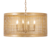 Maxim 31224GLD Hatcher 24" 4 Light Pendant | Gold